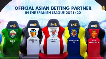 5 Spanish Football League Clubs Announce BK8 as Official Asian Betting Partner