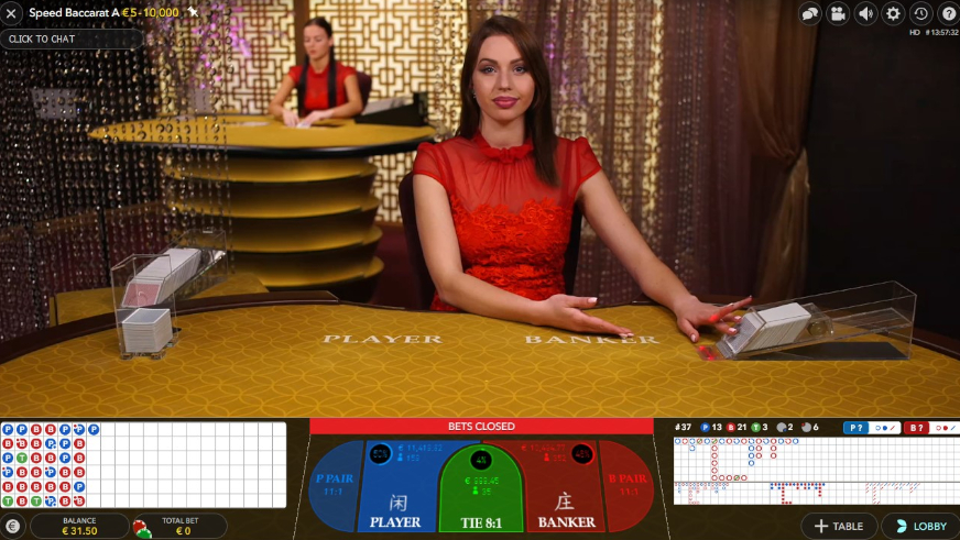 live baccarat